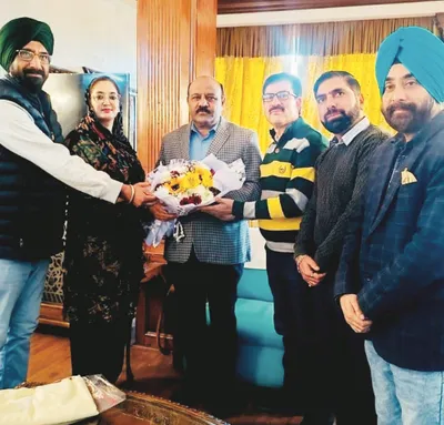 all sikh minority employees association calls on dy cm