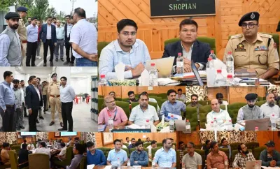 poll preparedness reviewed in shopian