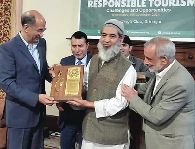 manzoor wangnoo honoured with environmental activism and action award