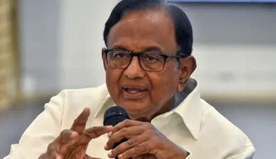 chidambaram expresses concern over absence of elected cm in lg s law and order meeting