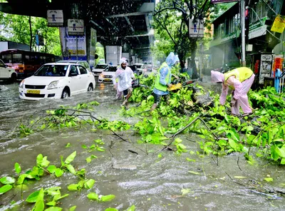 cyclone remal batters coastal regions  several structures destroyed