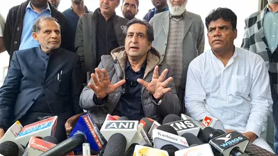 sajad lone ridicules former cm omar abdullah for ‘good’  ‘bad’ political remarks