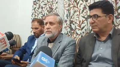 mp mian altaf ahmad chairs disha meeting in anantnag