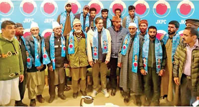 peoples conference is kashmir team  dedicated to serve people  sajad lone