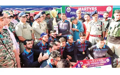 rcc wins martyrs police premier league t 20 cricket tournament