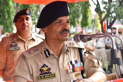 mha appoints dgp rr swain as permanent police chief of j k ut