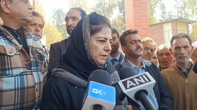 october 31 will remain black day until snatched rights restored  mehbooba mufti