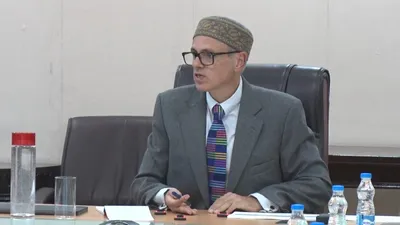 cm omar abdullah chairs meeting of power department