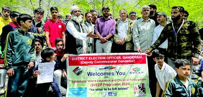 nlco  ganderbal admin launch mega plantation drive