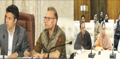 dc srinagar chairs security coordination meeting