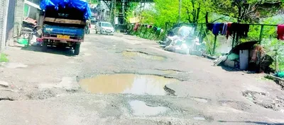 from bollywood’s footpath to baramulla’s ditches   rainwater ditches  potholes take sheen off emraan hashmi’s film shoot