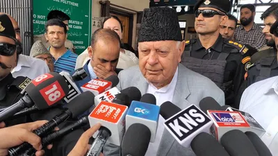 farooq abdullah congratulates jama at for taking part in elections