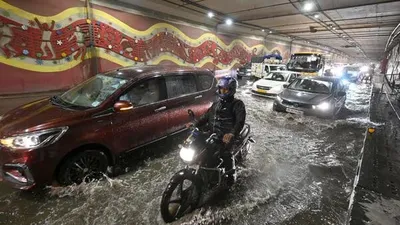 two killed  schools closed amid heavy rains in delhi