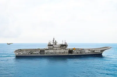 boost for indian navy as indigenous aircraft carrier ins vikrant joins western fleet