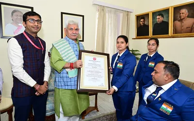 j k para archer sheetal devi to be conferred with arjuna award