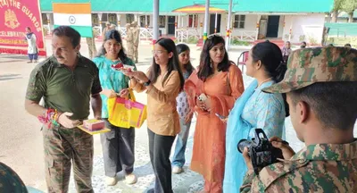 nit’s ncc unit celebrates raksha bandhan