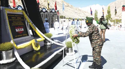 president murmu visits siachen base camp