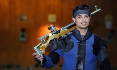 swapnil makes final of men’s 50m rifle 3 positions  tomar misses out