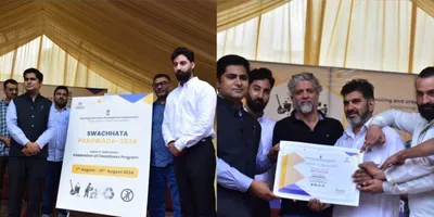 swachhata pakhwada campaign kick started in srinagar