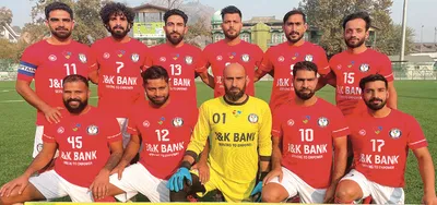 j k bank xi beat galaxy fc 6 0 in srinagar premier league