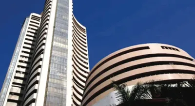 sensex trades flat on global negative global cues