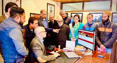 omar abdullah launches nc’s website