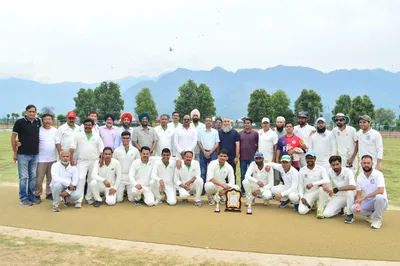 nit srinagar beat kvs j k team in friendly cricket match by 6 wickets