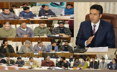 deo srinagar holds interactive session with political parties representatives