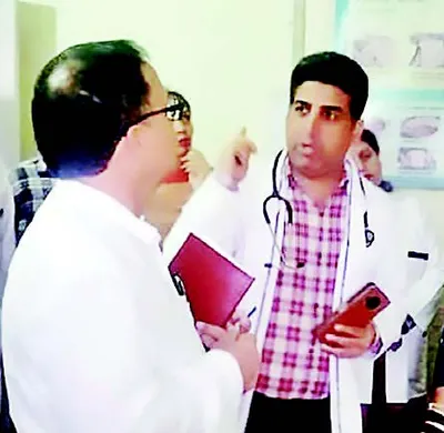 cmo doda pays surprise visits to health centres