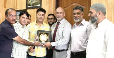 society of indian radiographers kashmir chapter welcomes jahangir bakshi as dhsk