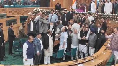 ruckus in house as assembly passes resolution to demand restoration of j k s special status