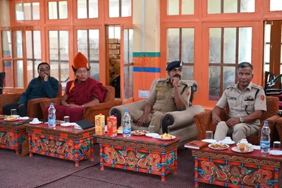 ladakh police organise awareness program on new laws