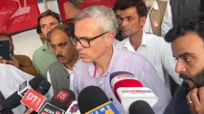 muntazir mohiuddin rejected his party’s ideology  embraced budgam people’s emotions  omar abdullah