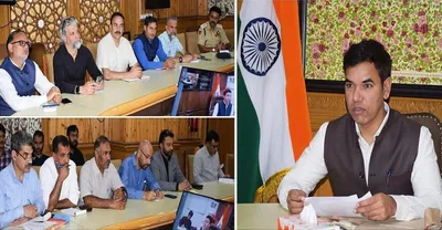 div com kashmir reviews arrangements for eid milad un nabi  saw   friday following