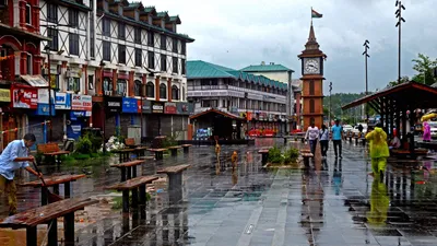 rains lash parts of j k  met predicts more till tomorrow