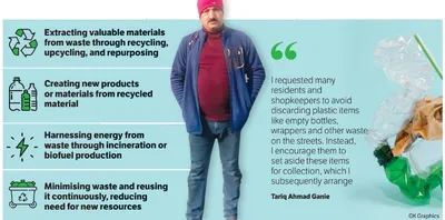 revolutionising recycling   kulgam’s eco warrior transforms waste into employment
