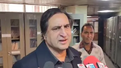 sajad lone supports assembly resolution  says bjp s protests serve no purpose