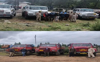 illegal extraction  transportation of minerals   police seize 507 vehicles  arrest 502 persons in 2023 in baramulla