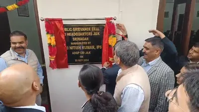 adgp cid nitish kumar inaugurates public grievance cell at cid headquarters