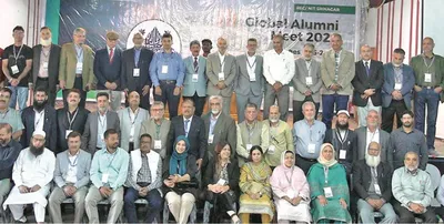 nit srinagar unites over 100 alumni for growth and collaboration