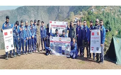 trekking expedition culminates in ramban