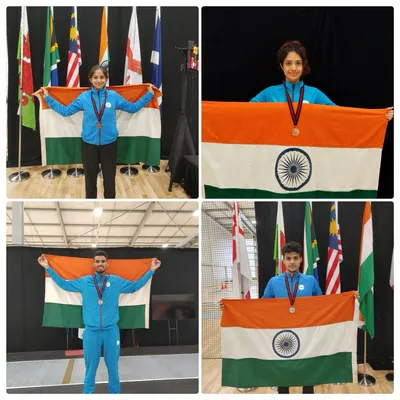 j k fencing athletes make india proud at commonwealth championship in new zealand