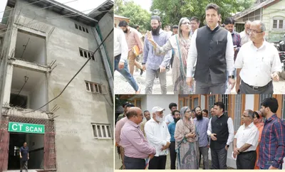 dc srinagar reviews functioning of city hospitals