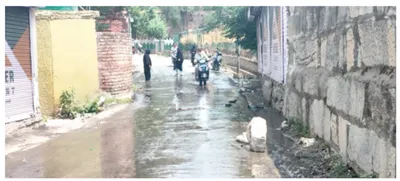 drainage system rendered defunct at nowhatta