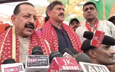 bjp govt has opened new doors of development in kalakote  dr jitendra singh