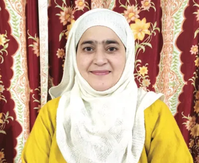 srinagar’s urfana amin selected for national teachers’ award