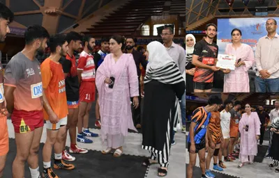 ‘my youth my pride’   special sports programmes boost youth participation in north kashmir