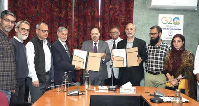 iust  ncdm nepal ink mou for academic cooperation