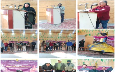 district level kala utsav competition held in  ganderbal