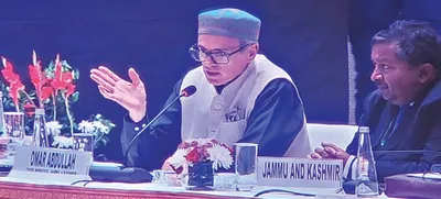 indus water treaty holds back j k’s power potential  cm omar abdullah